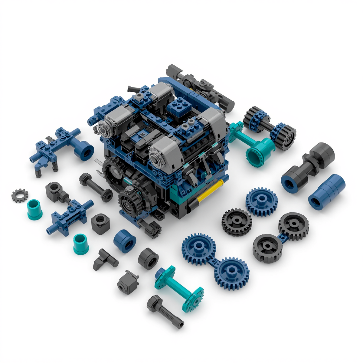 A platform built like LEGO, not concrete